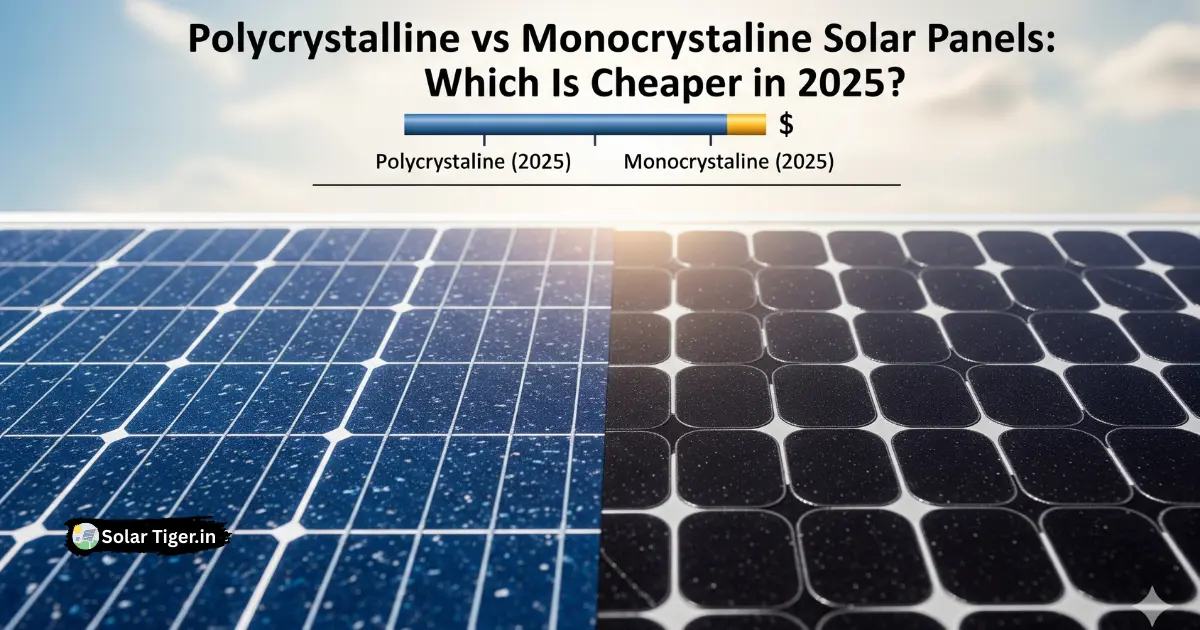 Polycrystalline vs Monocrystalline Solar Panels