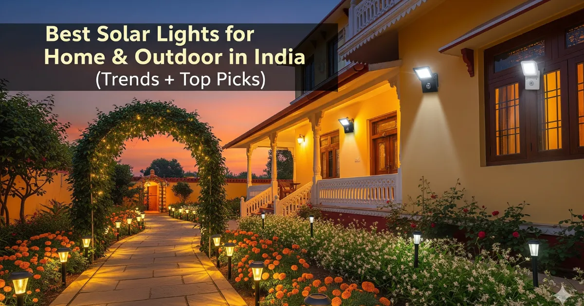 Solar Lights for Home and Garden