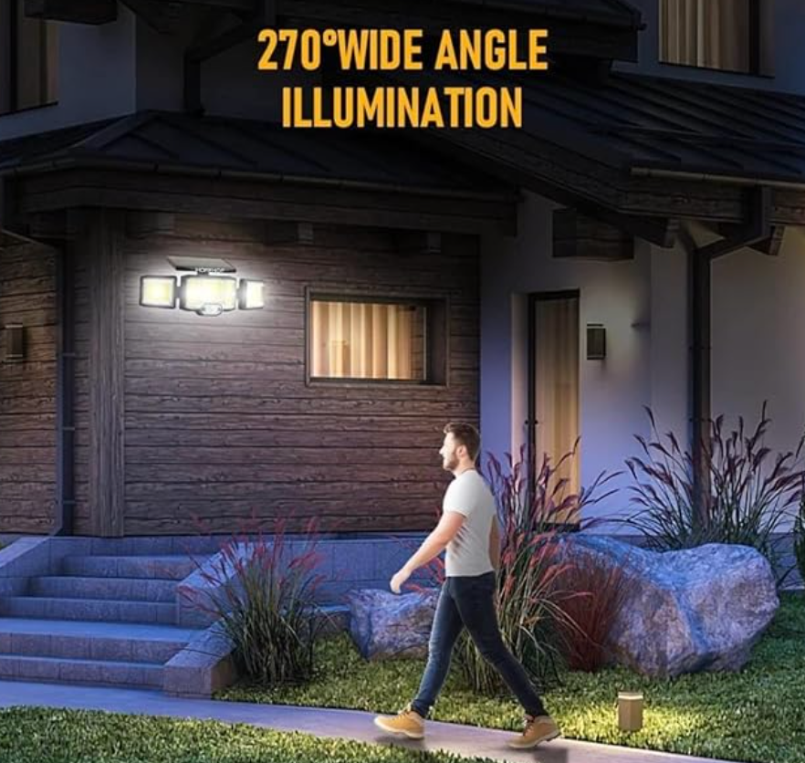 Motion Sensor Solar Lights for Home and Garden