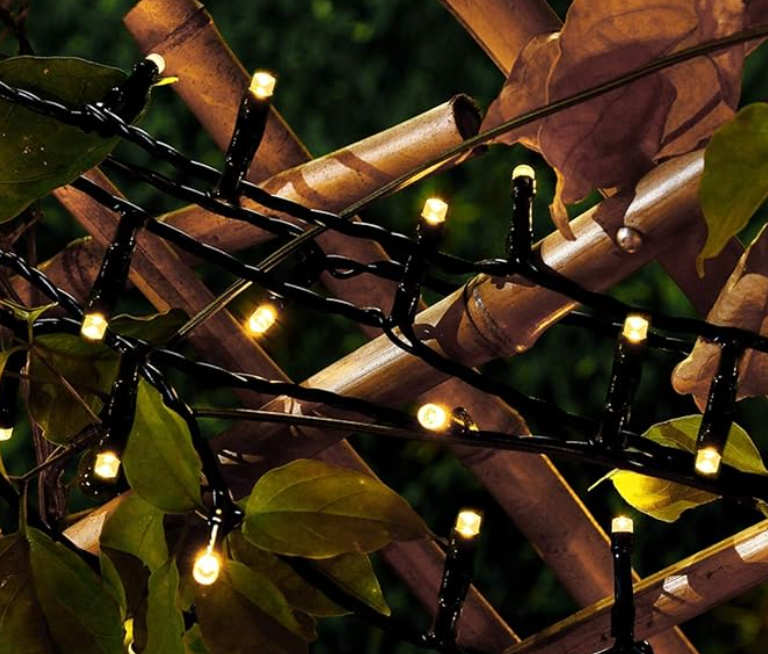 pyz Solar String Light 100Led 32.8 Feet 